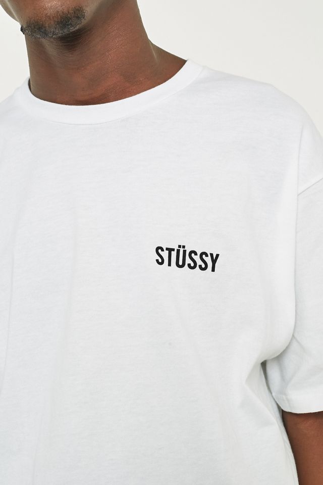 Stussy Catch A Fire White T-shirt #2