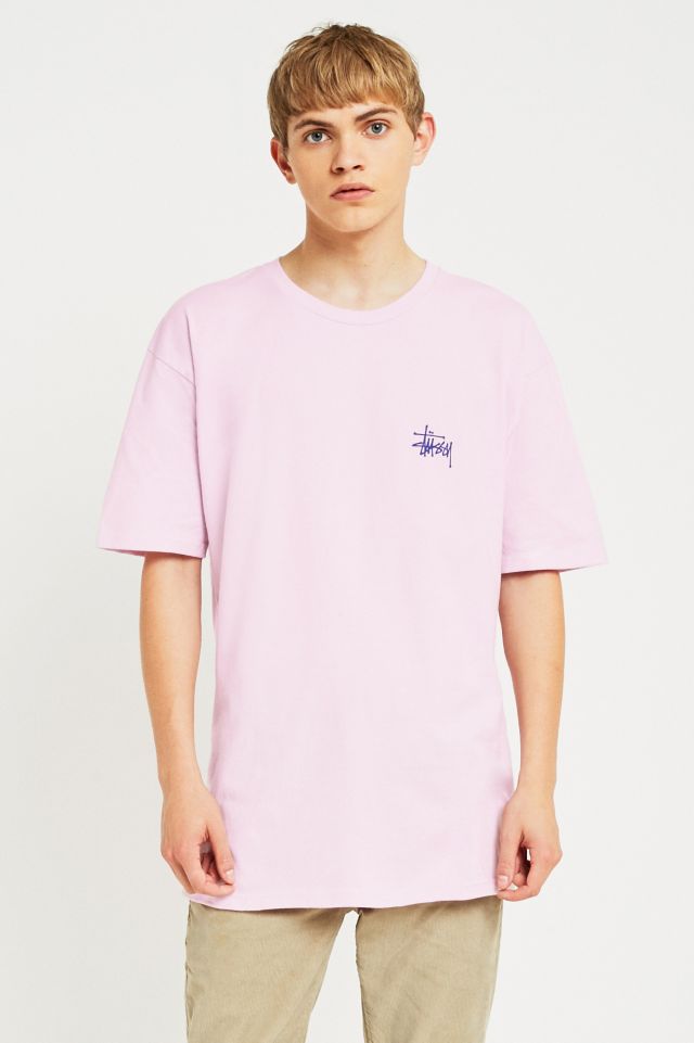 stussy lavender work shirt