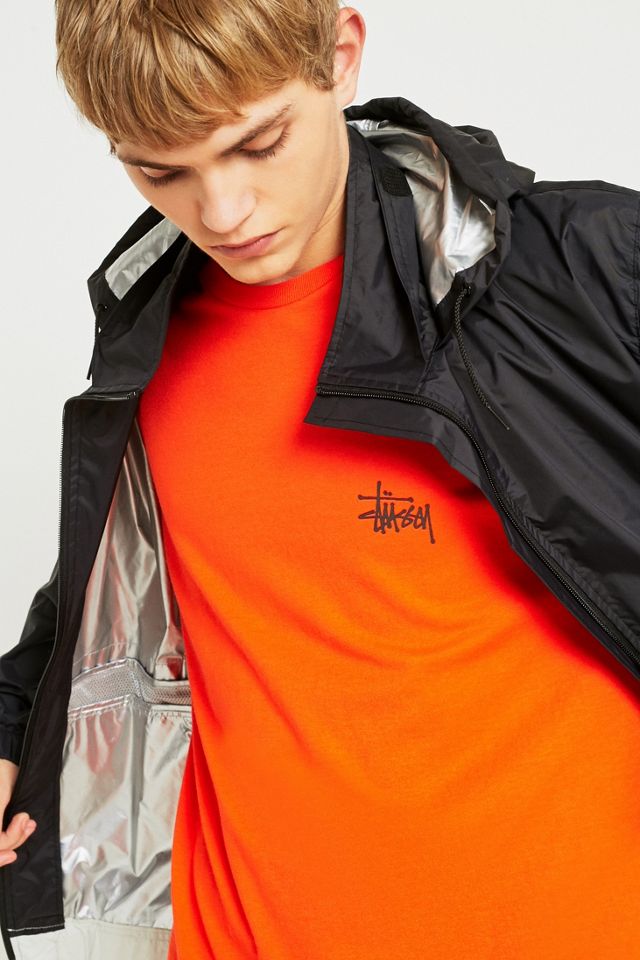 Stussy Basic Logo Camiseta naranja de manga corta #5