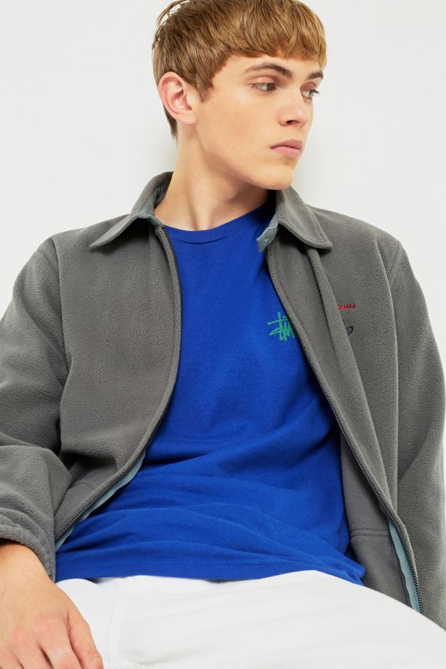 Stussy Basic Logo Camiseta de manga corta azul oscuro #2