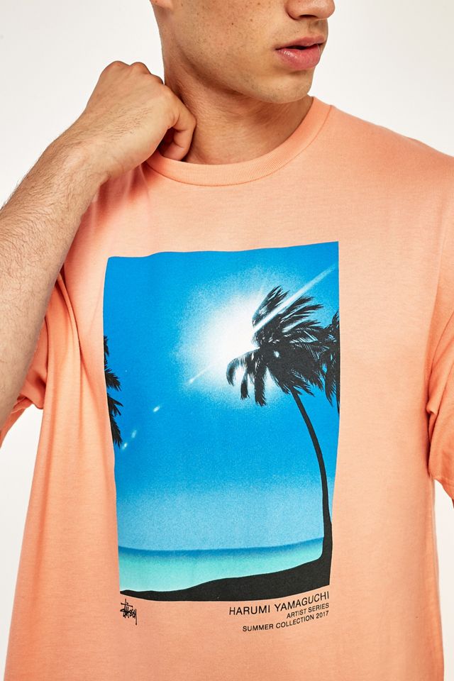 Stussy Harumi Yamaguchi Palm T-shirt | Urban Outfitters UK