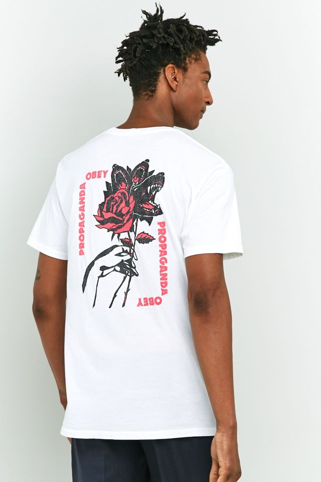 Obey Modern Love White Pigment T-shirt #3