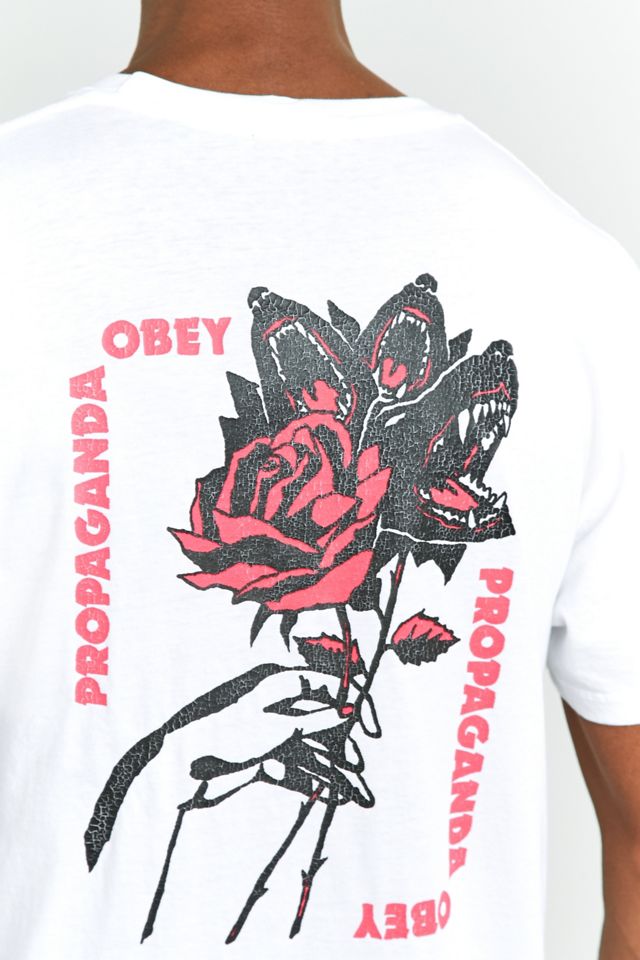 Obey Modern Love White Pigment T-shirt #5