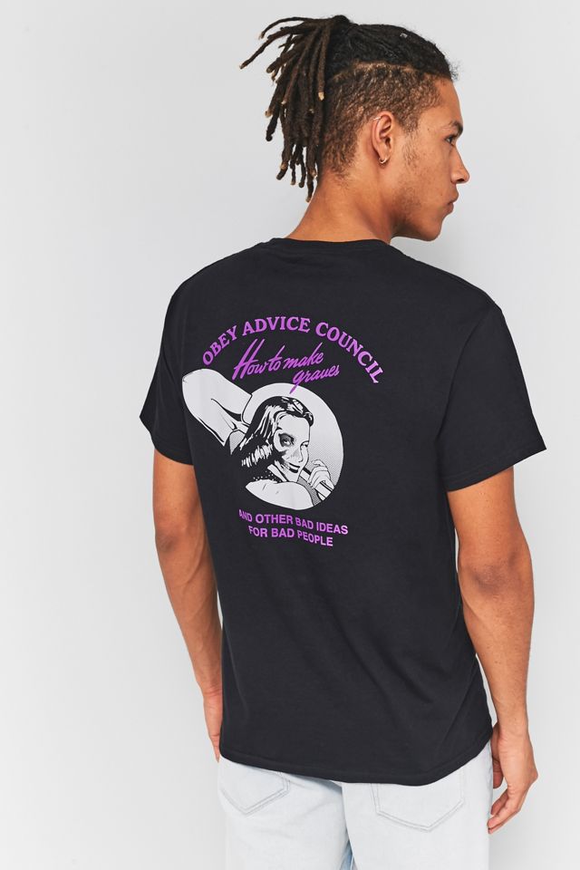 OBEY Cómo hacer una camiseta negra de Graves #1