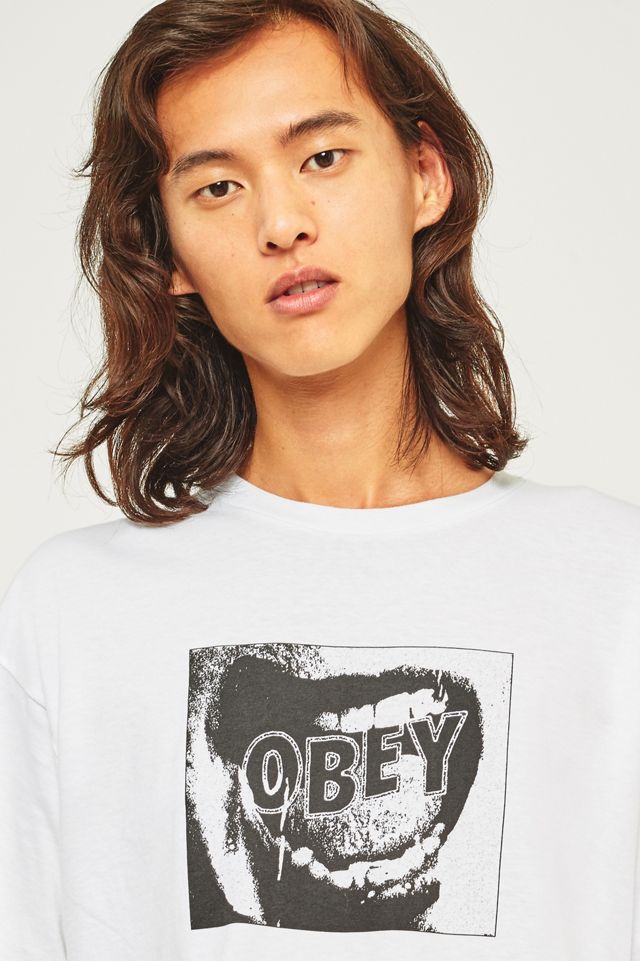 OBEY Screamer White T-shirt #5