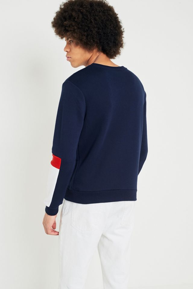 FILA Tommy Peacoat Logo Crewneck Sweatshirt #2