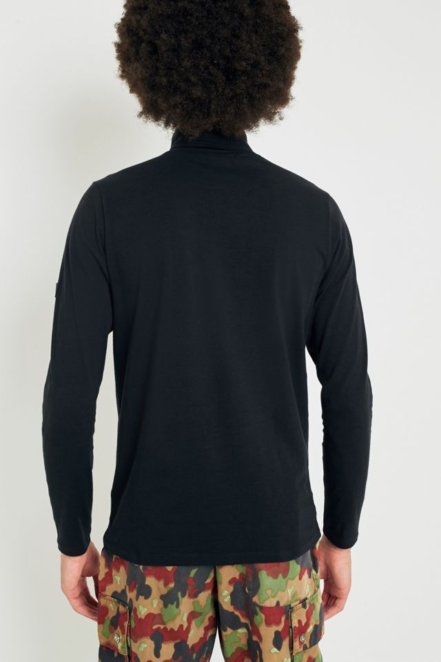 FILA 20th Black Cotton Rollneck Shirt #2
