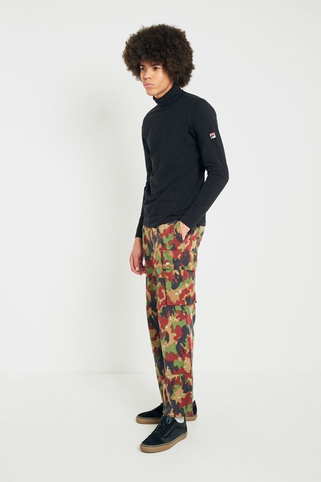 FILA 20th Black Cotton Rollneck Shirt #4