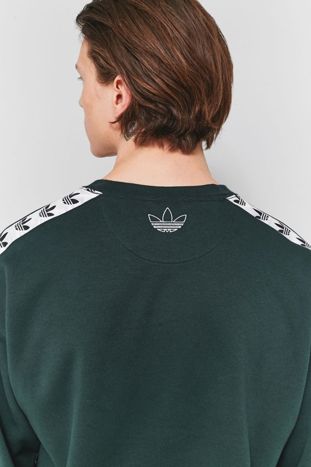adidas TNT Green Night Taped Crewneck Sweatshirt #1