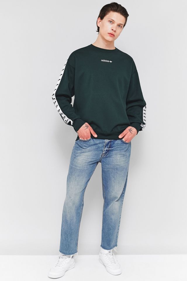 adidas TNT Green Night Taped Crewneck Sweatshirt #3