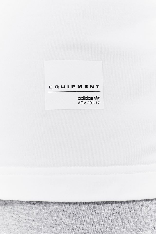 adidas EQT Vintage White Mockneck Top #2