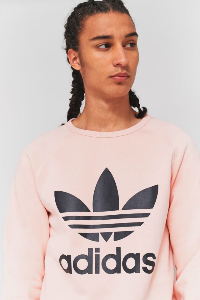 Adidas trefoil hoodie outlet vapour pink