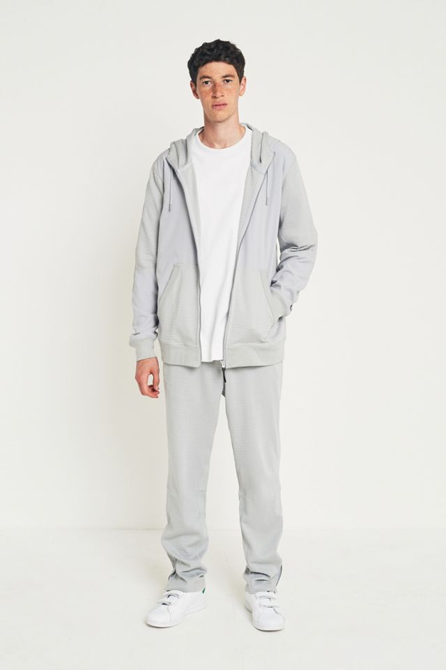 adidas x Reigning Champ Fleece Stone Full-Zip Hoodie #1