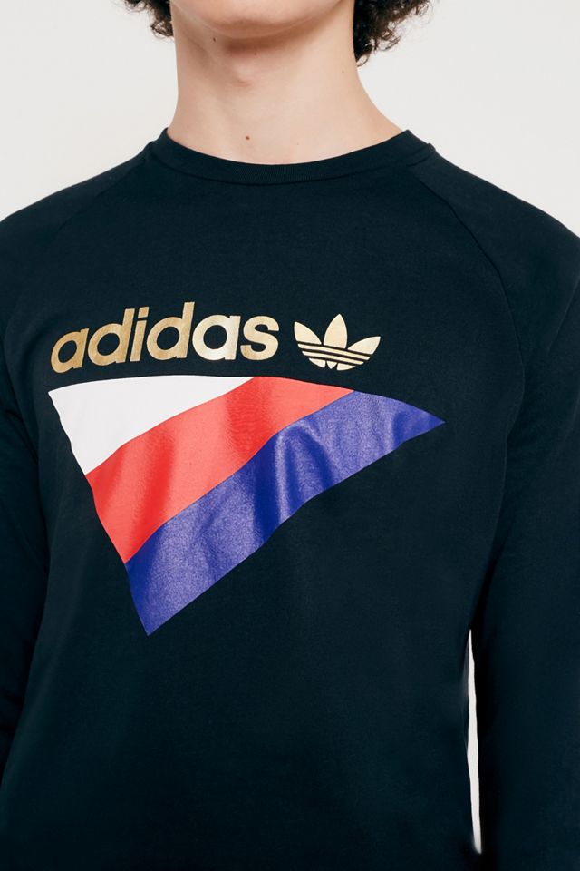 adidas Originals Anichkov Black Long-Sleeve T-Shirt #3