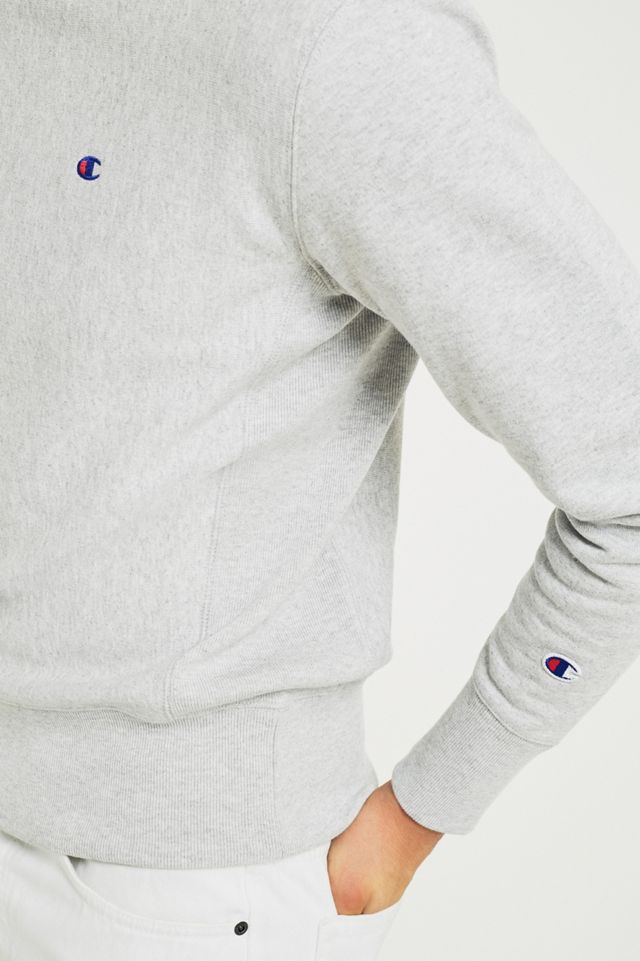 Champion Grau Reverse Weave Rundhalsausschnitt Sweatshirt #2