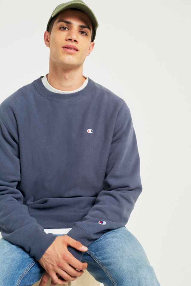 Champion x uo cheap blue crew neck sweatshirt