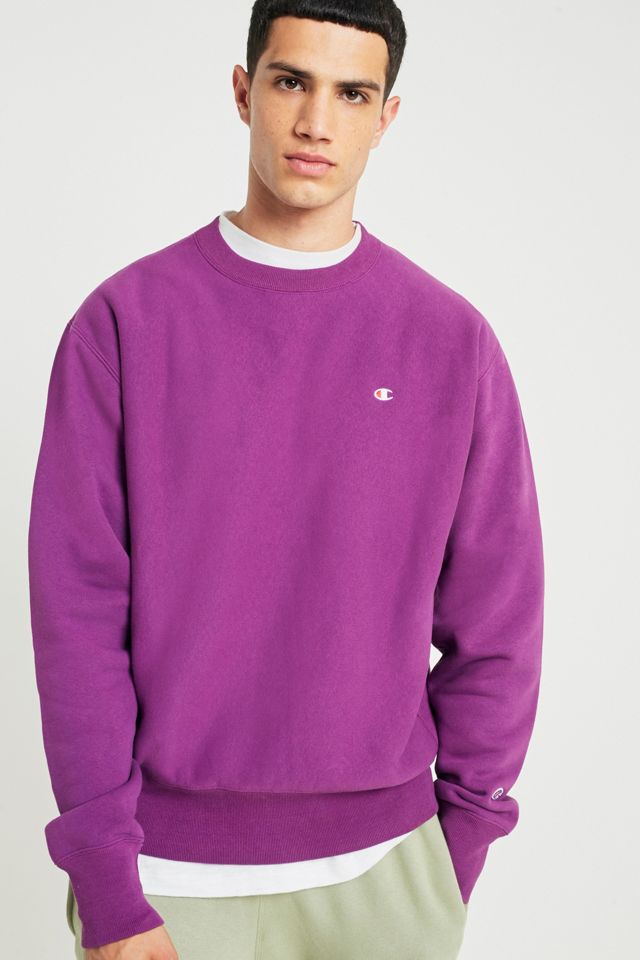 Champion Grape Reverse Weave Crewneck Sweatshirt #1