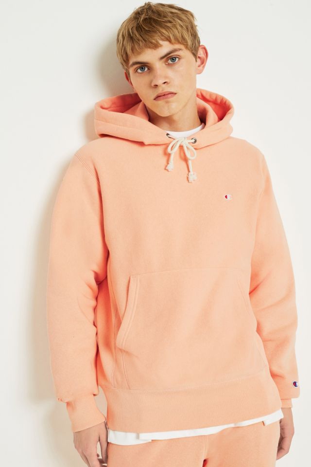 Peach champion 2025 hoodie mens