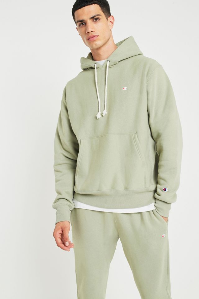 Sage champion sale hoodie