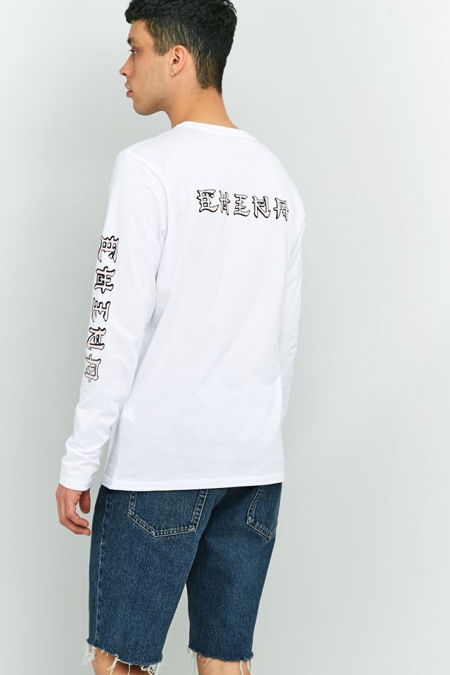 Soulland White Long Sleeve T-shirt #3