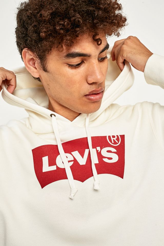 Levi’s White Batwing Hoodie #2