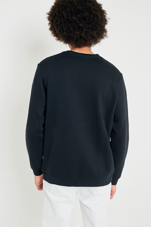 Nike Sportswear Black Crewneck Hybrid Fleece Sweatshirt #3