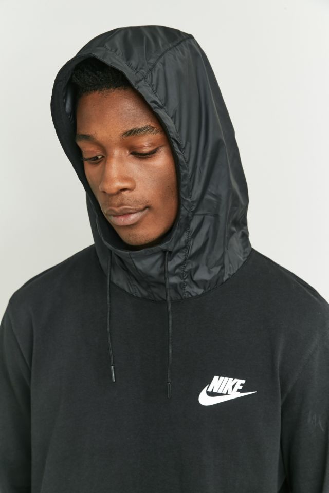 nike nylon hoodie