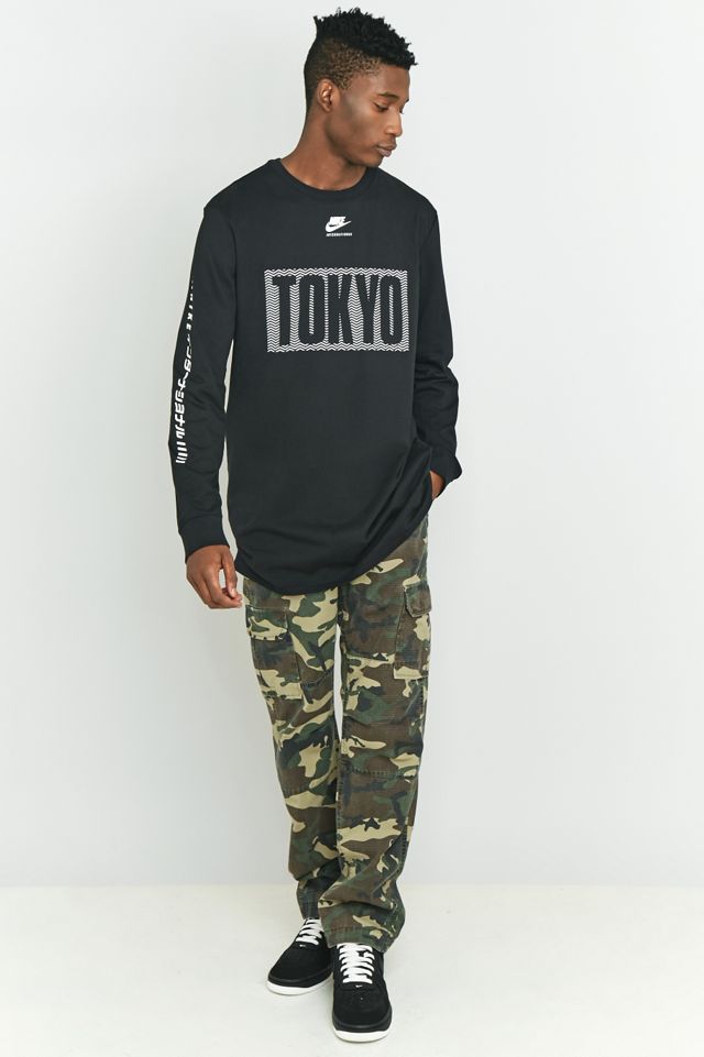 Nike International Long Sleeve Tokyo Black T-shirt #4