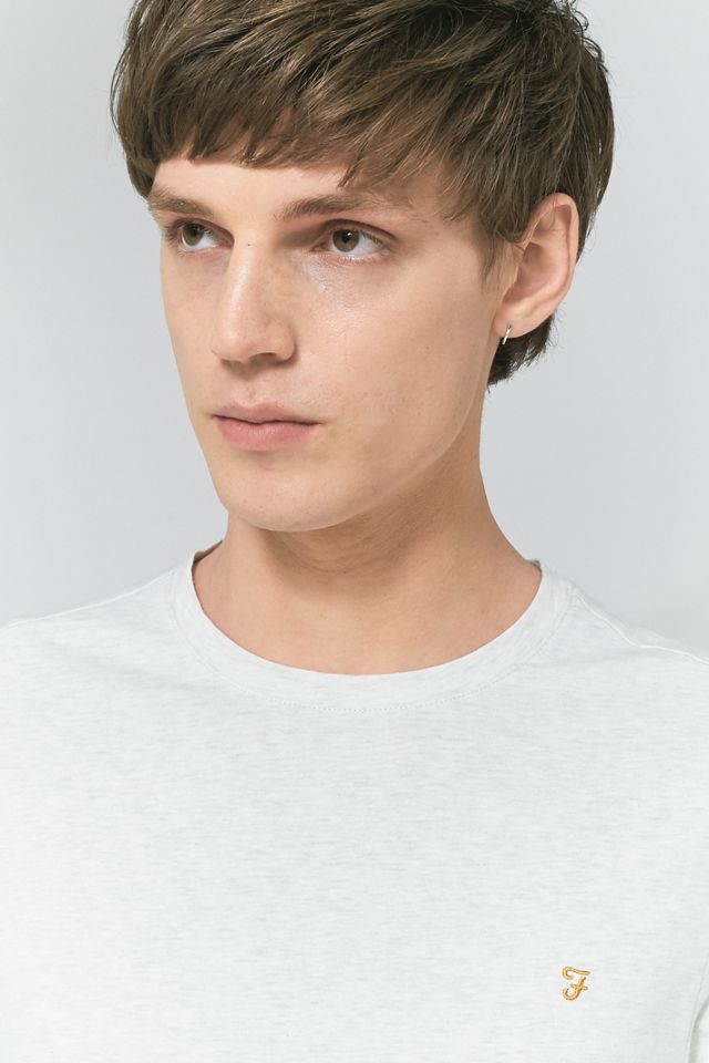 Farah Denny Chalk Marl Long-Sleeve T-shirt #5