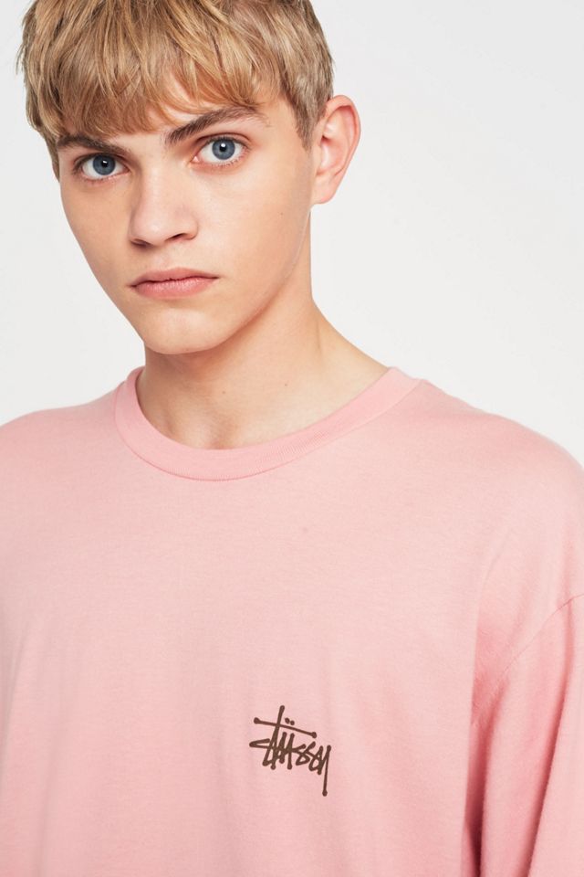 Stussy Basic Dusty Rose Camiseta de manga larga #3