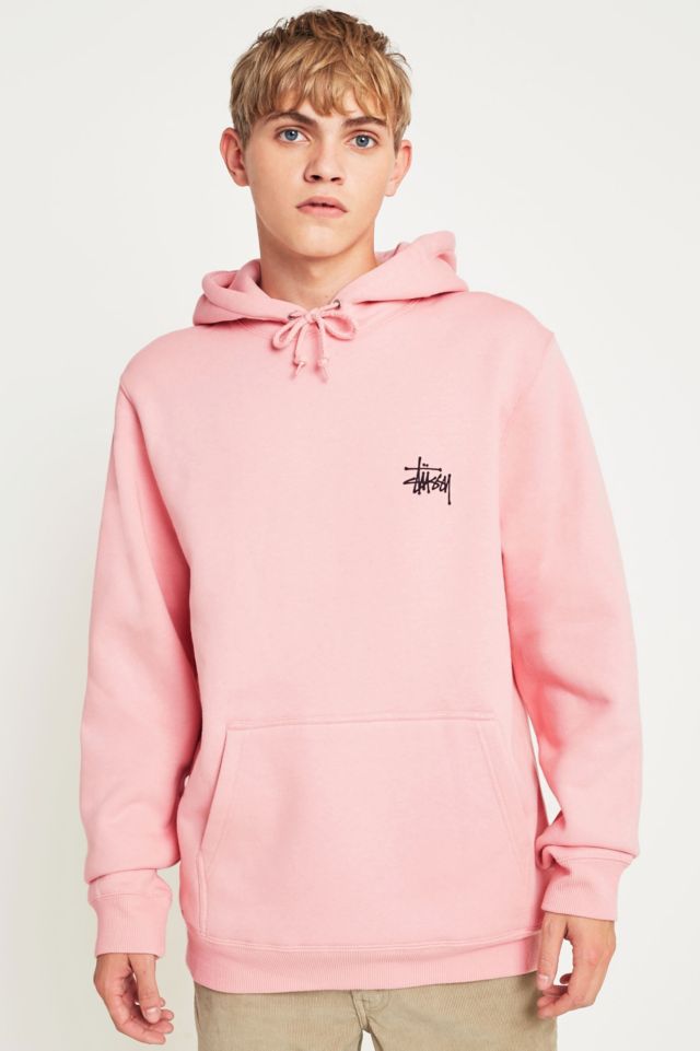 Stussy Basic Dusty Rose Hoodie