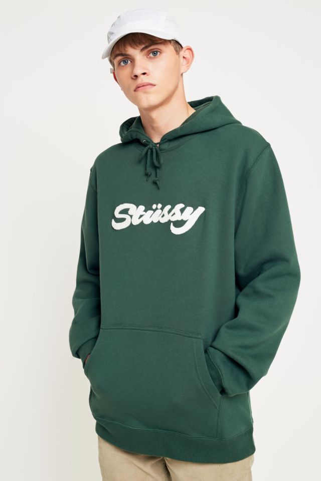 Худи stussy оригинал. Stussy зеленая. Худи Stussy. Зеленое худи Стусси. Толстовка Stussy зеленая.