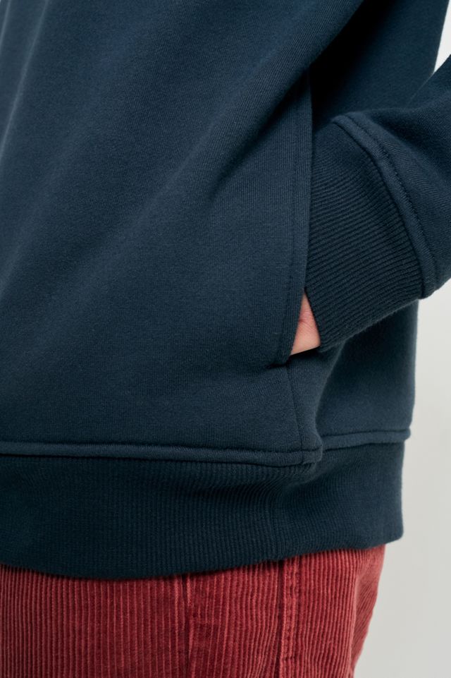 Stussy Embroidered Logo Quarter-Zip Mock Neck Sweatshirt #5