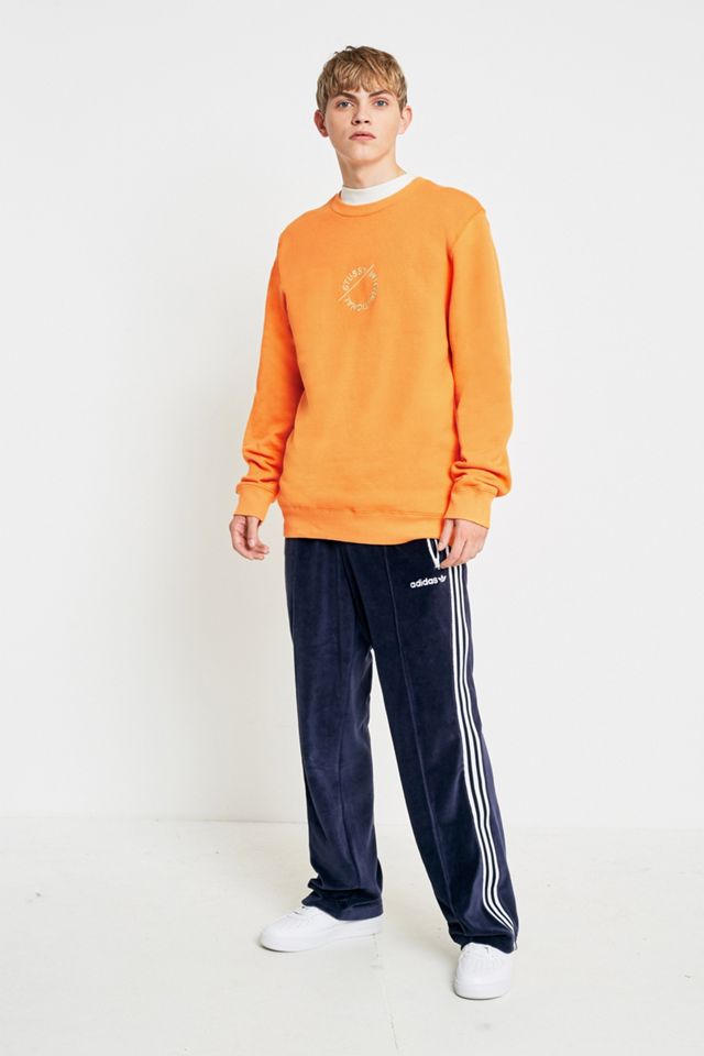 Stussy International Circle Logo Apricot Crewneck Sweatshirt #3