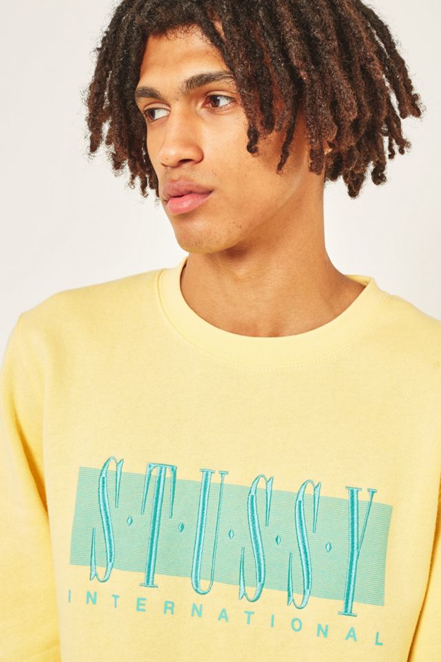 Stussy International Applique Crewneck Sweatshirt #2