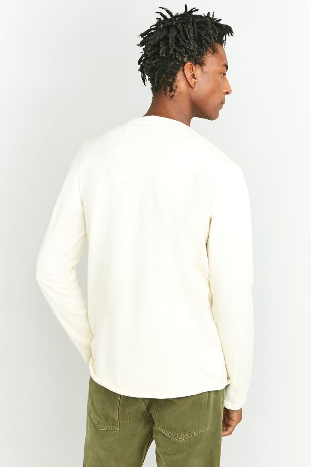 Edwin Garment Terry Ivory Long Sleeve Shirt | Urban Outfitters UK