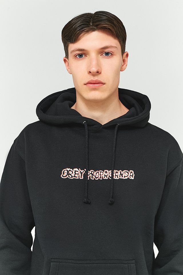 OBEY Public Opinion Black | Urban Outfitters UK