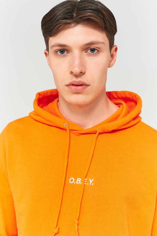 OBEY Corsaire Orange Hoodie #1