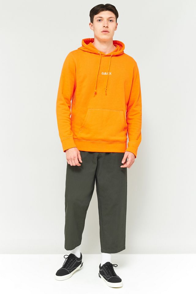 OBEY Corsaire Orange Hoodie #3
