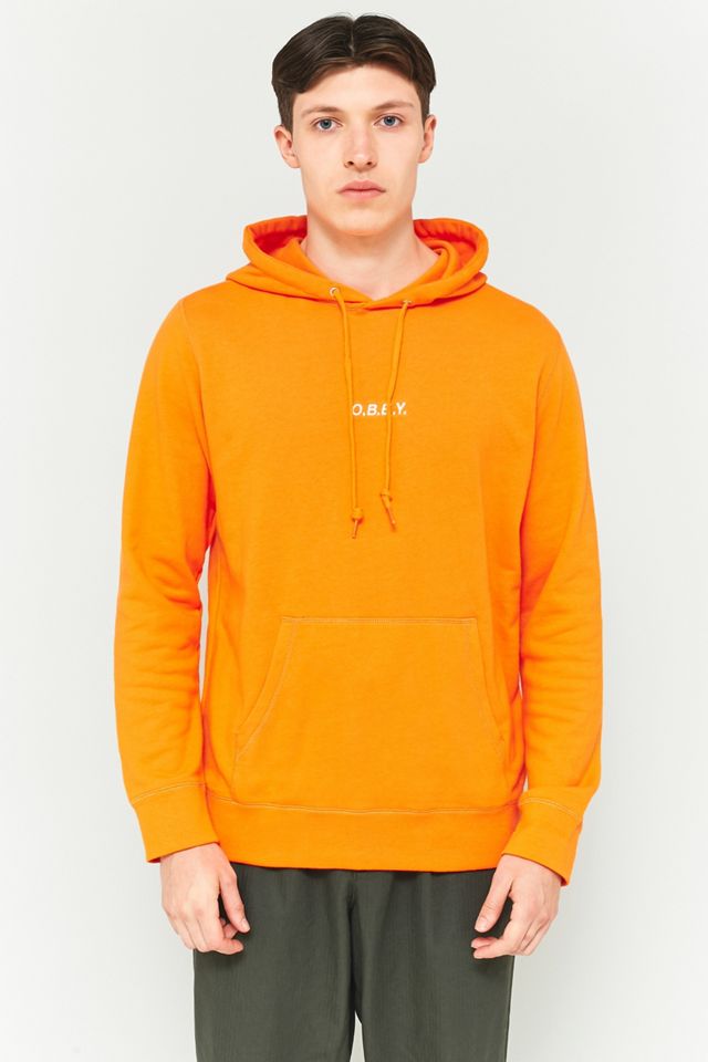 OBEY Corsaire Orange Hoodie #4