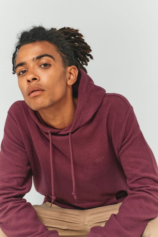 OBEY Prospect Eggplant Hoodie Urban Outfitters UK