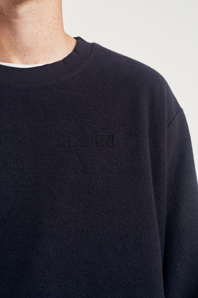 OBEY Prospect II Dusty Black Crewneck Sweatshirt #2