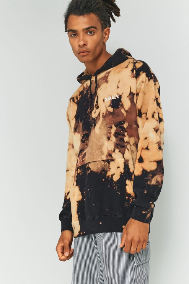 Obey on sale bleached hoodie