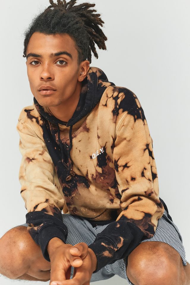 OBEY Bleach Spill Logo Hoodie #2