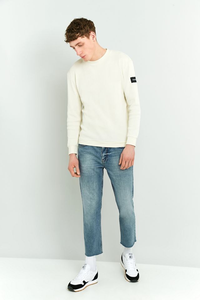 Rascals Mickey Off-White Long-Sleeve Waffle T-shirt #1