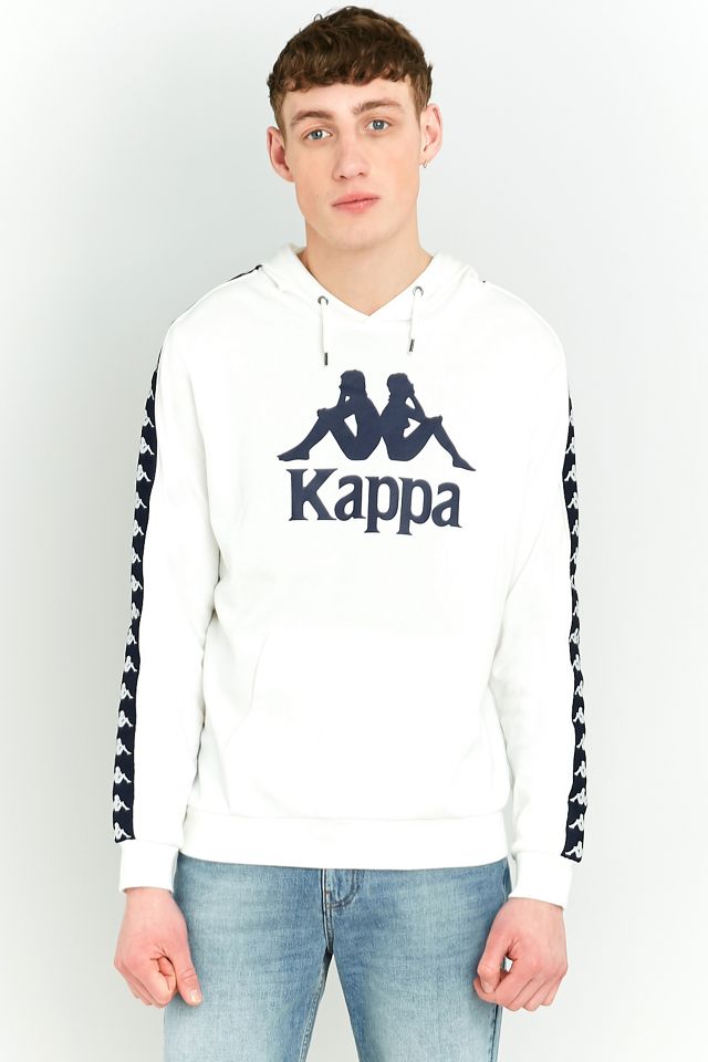 Kappa White Logo Hoodie