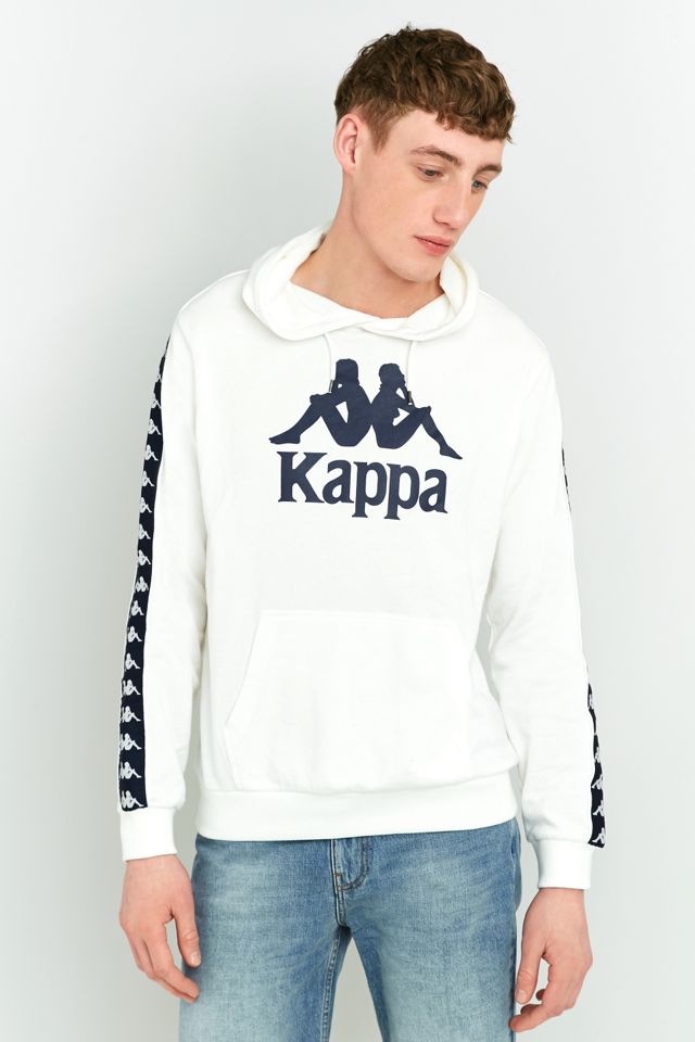 Kappa White Logo Hoodie #2