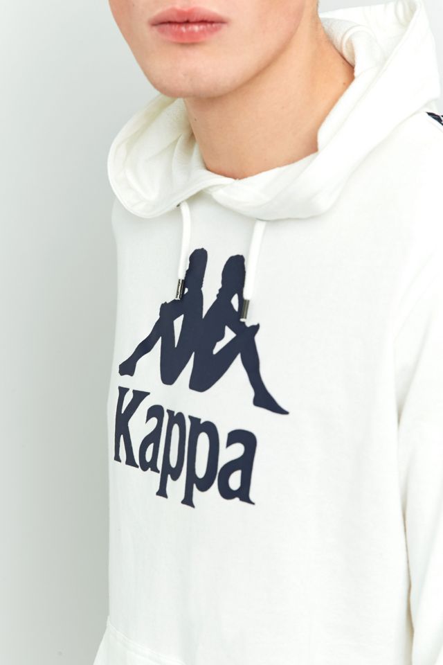 Kappa White Logo Hoodie #5