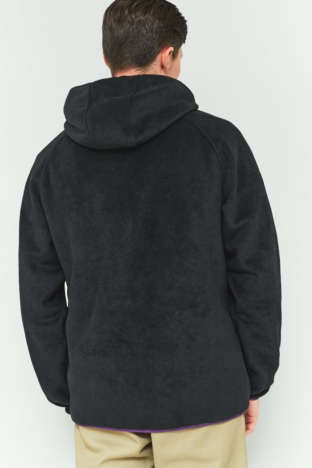 Dickies Edgewood Negro y Púrpura Fleece Zip Sudadera con Capucha #3