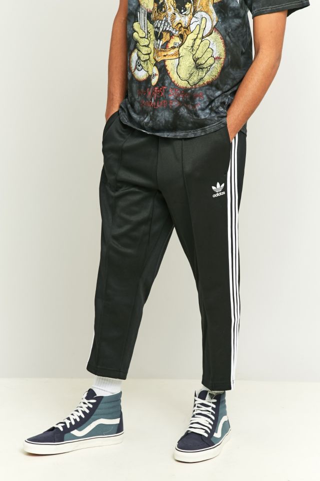 Adidas cropped hotsell track pants